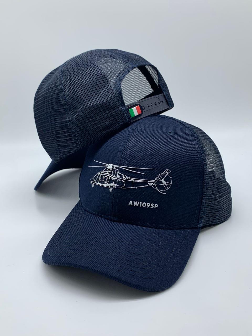 FLIGHT CAP - AW169 AZUL (N. 23/26) · Laranja Resgate